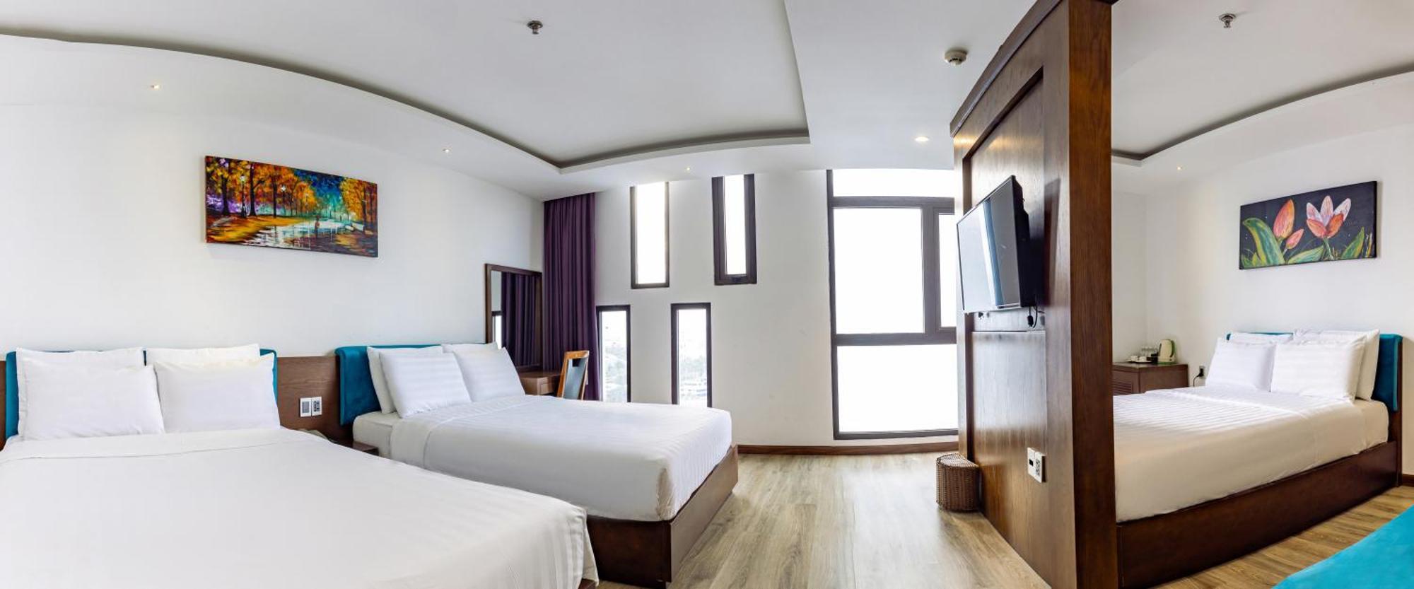 Golden Sun Apartment By New Sky Travel Дананг Екстериор снимка